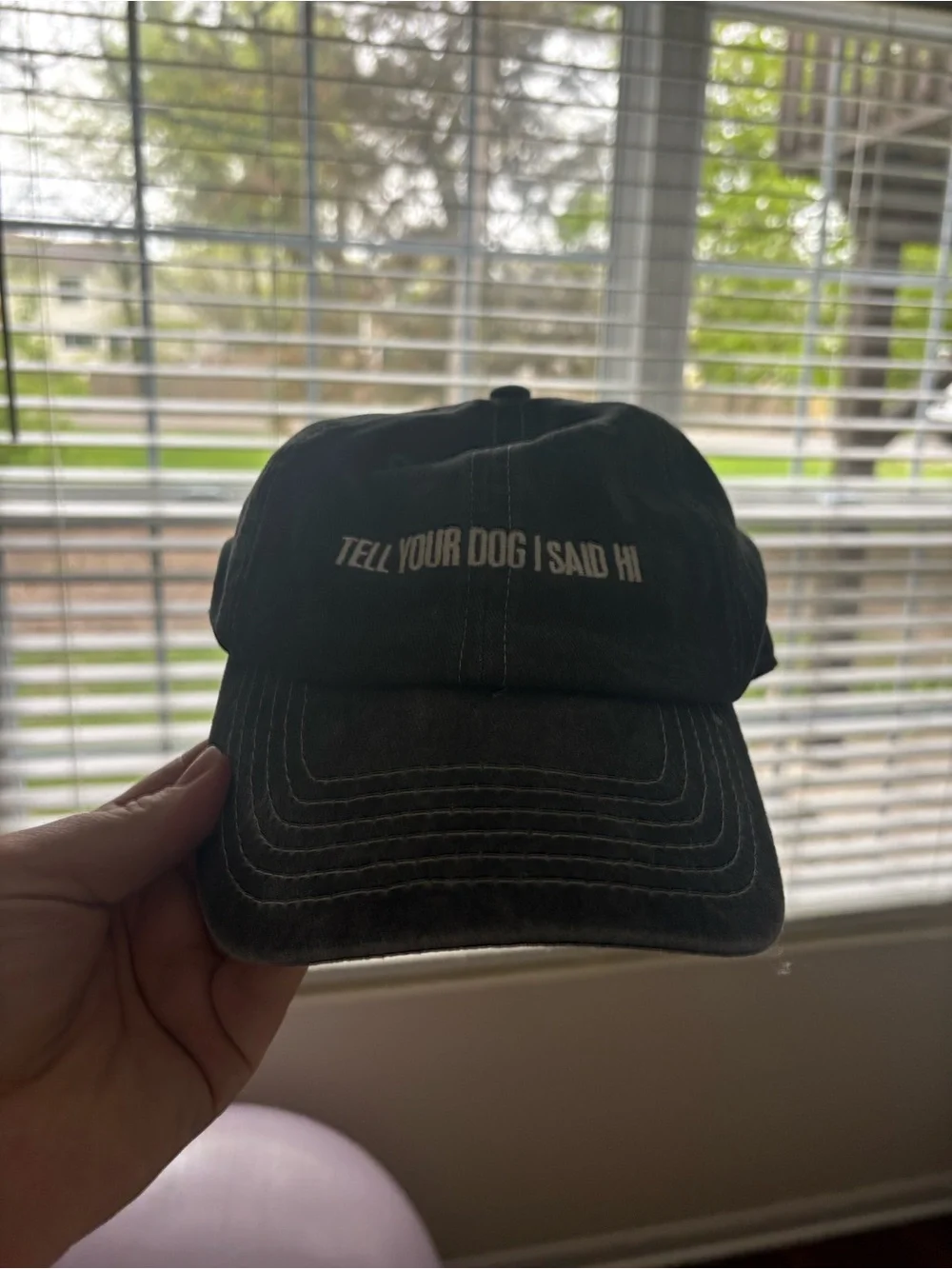 Primitives by Kathy Black 'Tell Your Dog I Said Hi' Baseball Cap